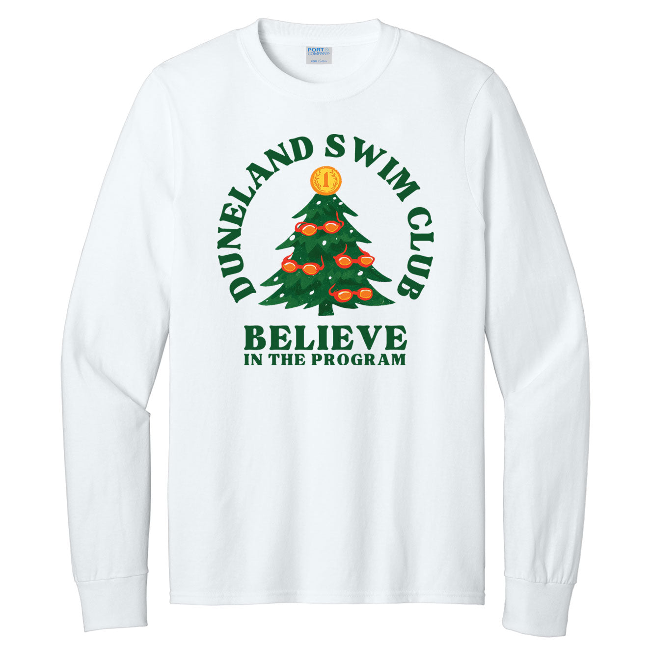 Duneland Swim Club: Holiday Long Sleeve Tee