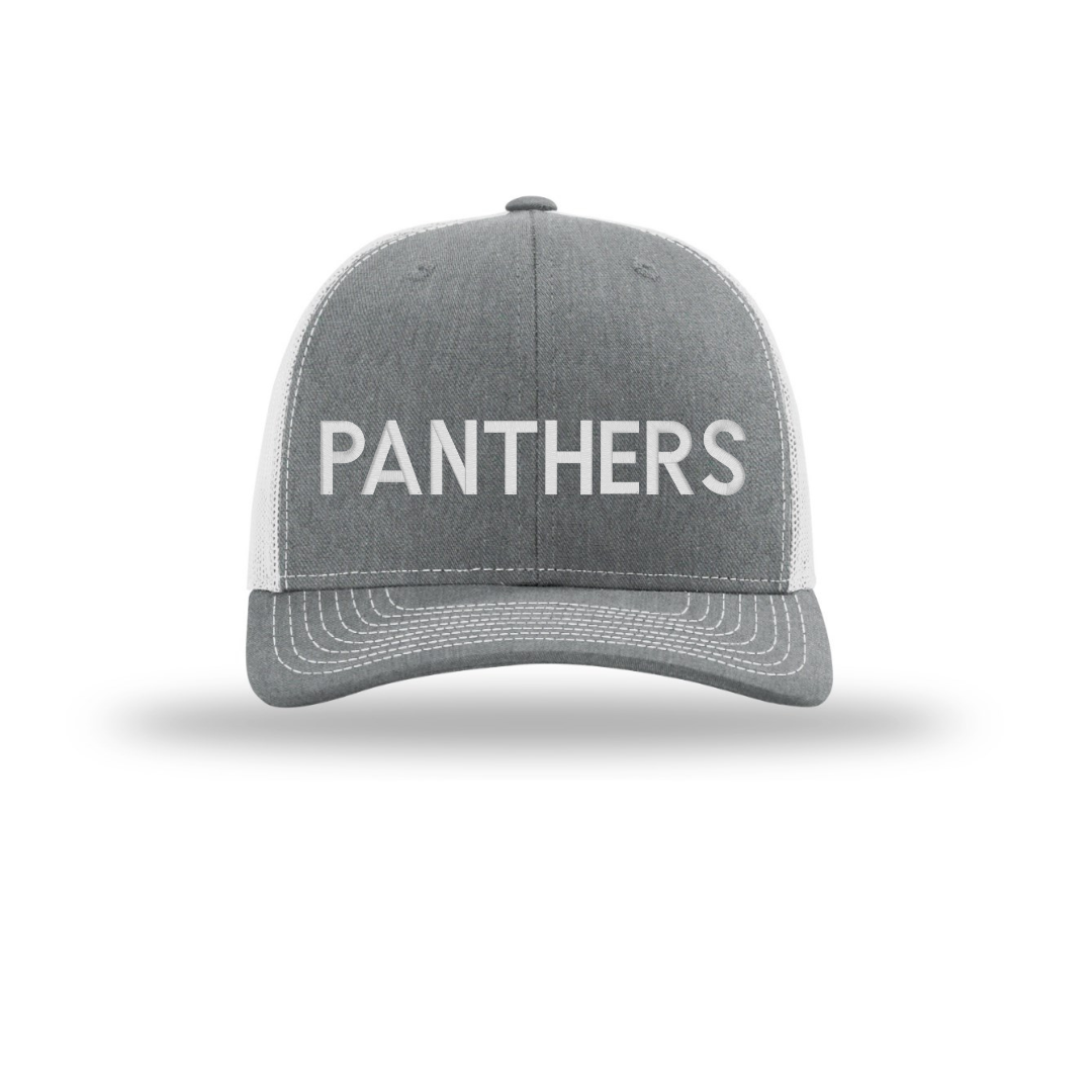 Panthers Embroidered Men's Hat- Richardson 112 - Nottingham Embroidery